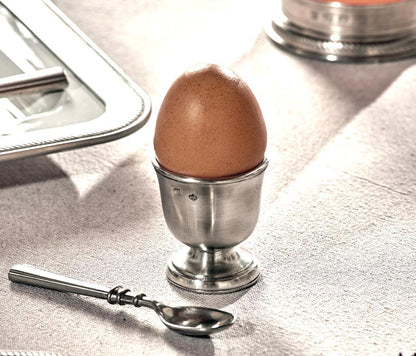 Italian Pewter Footed Egg Cup