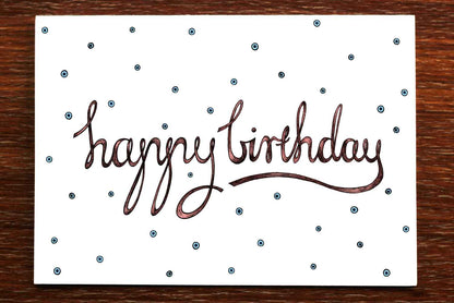 Happy Birthday Greeting Card