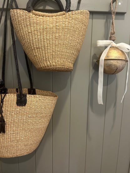 Rustic Jumbo Round Christmas Bell