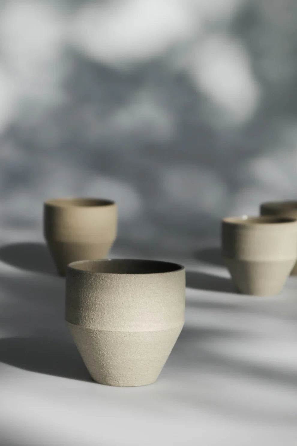 Ceramic Geometric Coffee Cup