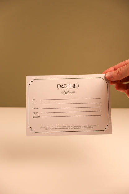 Daphne's Gift Card