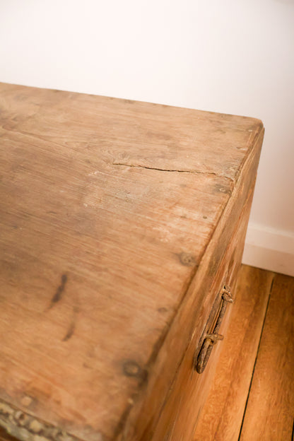 Vintage Wooden Trunk No. 1