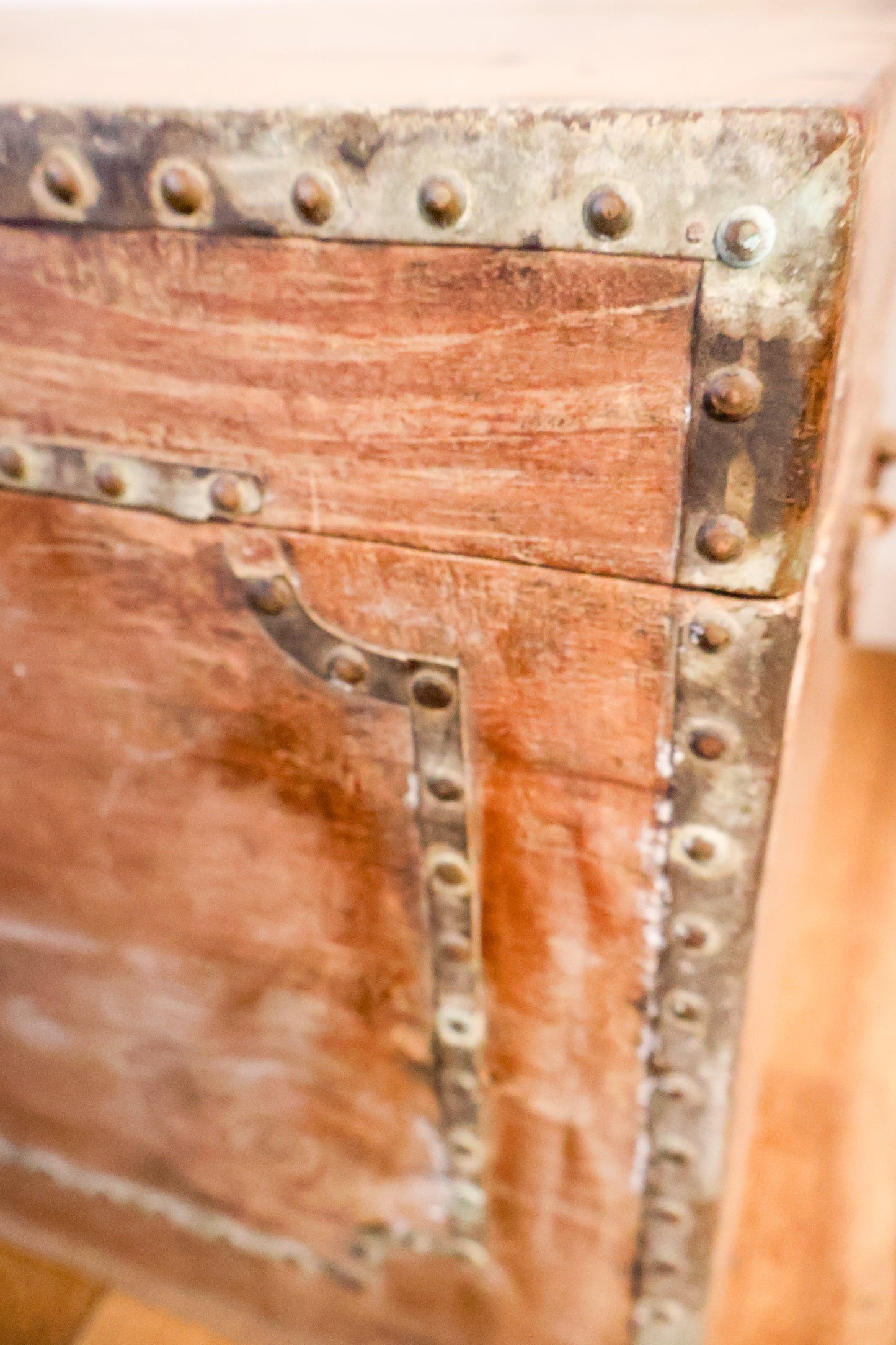 Vintage Wooden Trunk No. 1