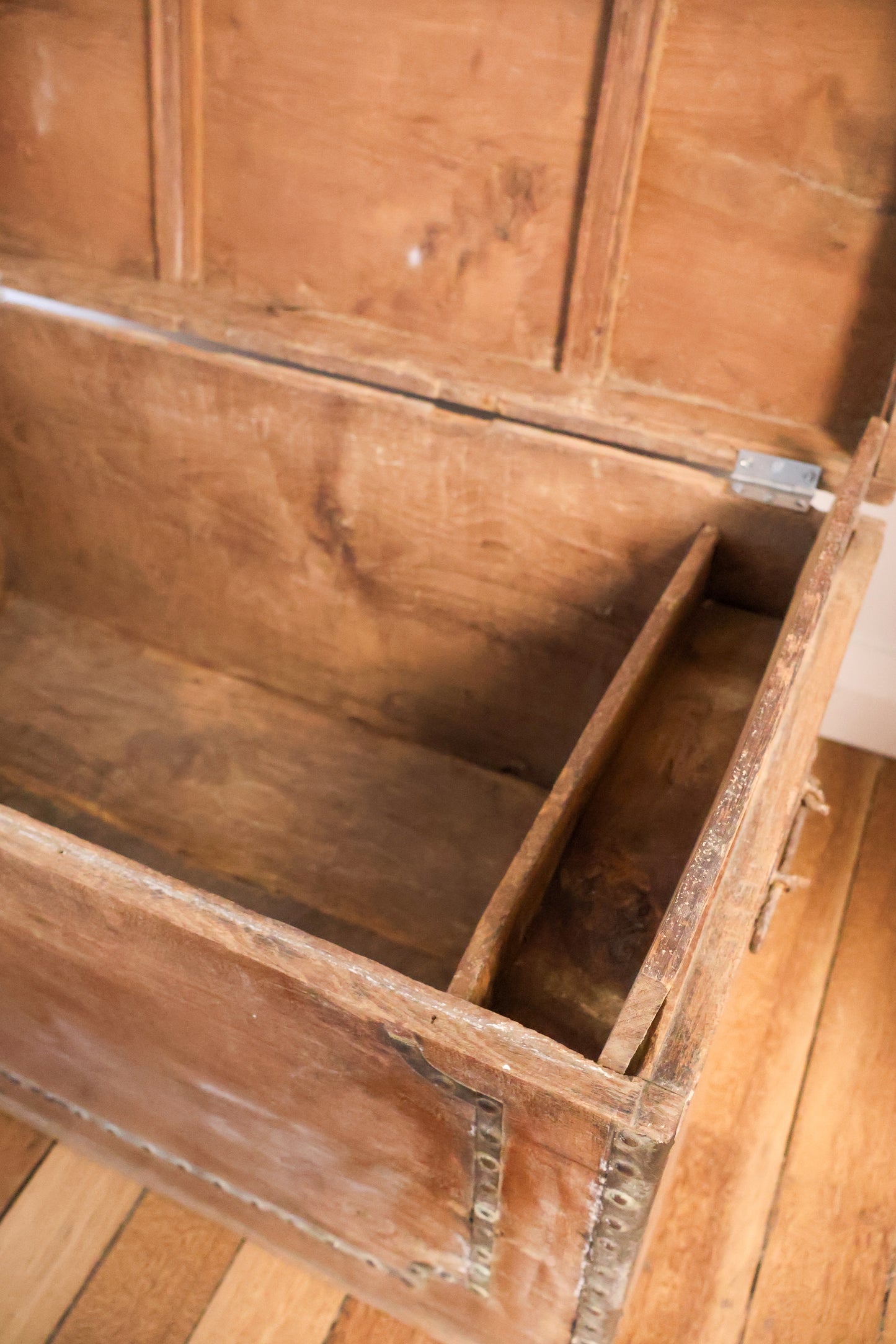 Vintage Wooden Trunk No. 1