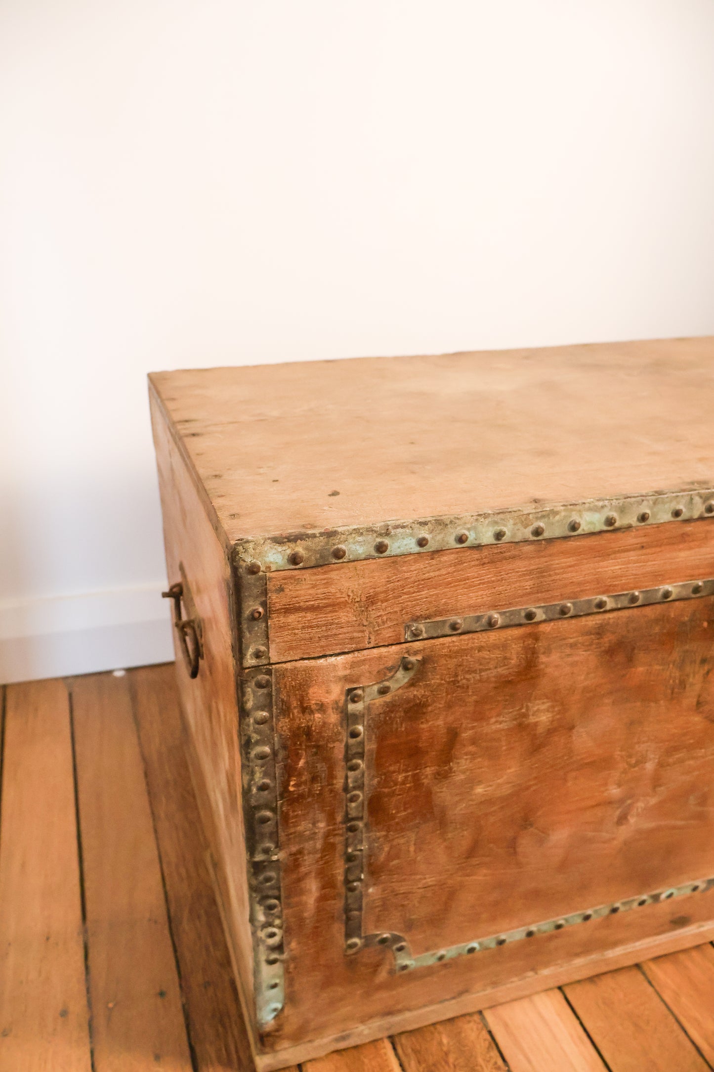 Vintage Wooden Trunk No. 1