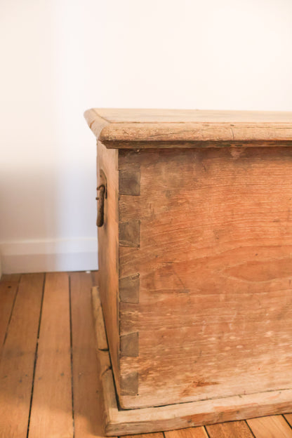 Vintage Wooden Trunk No. 2