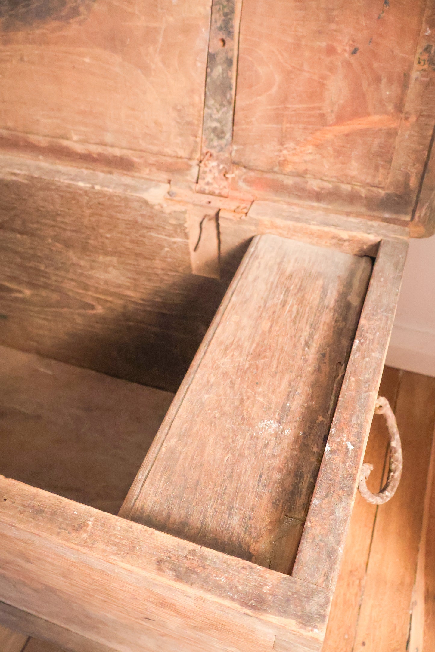 Vintage Wooden Trunk No. 2