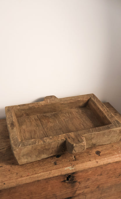 Vintage Wooden Tray No. 4