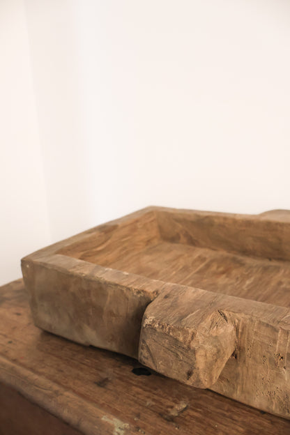 Vintage Wooden Tray No. 4