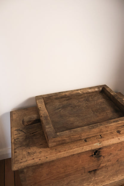 Vintage Wooden Tray No. 2