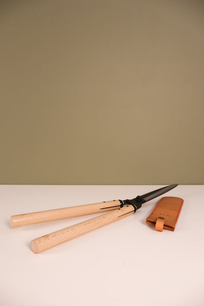 Garden Shears + Leather Sheath