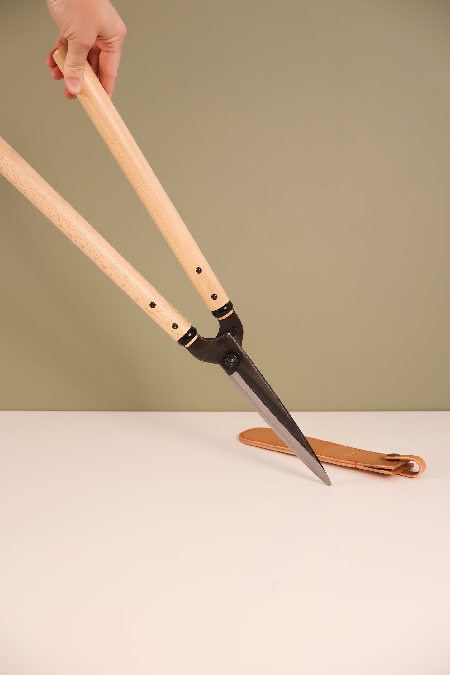 Garden Shears + Leather Sheath