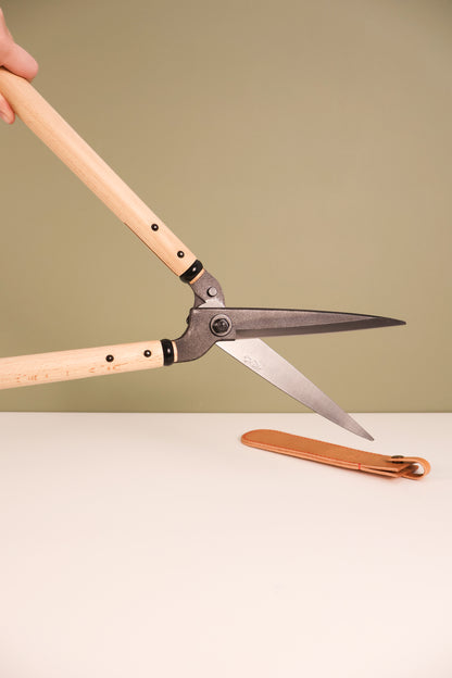Garden Shears + Leather Sheath