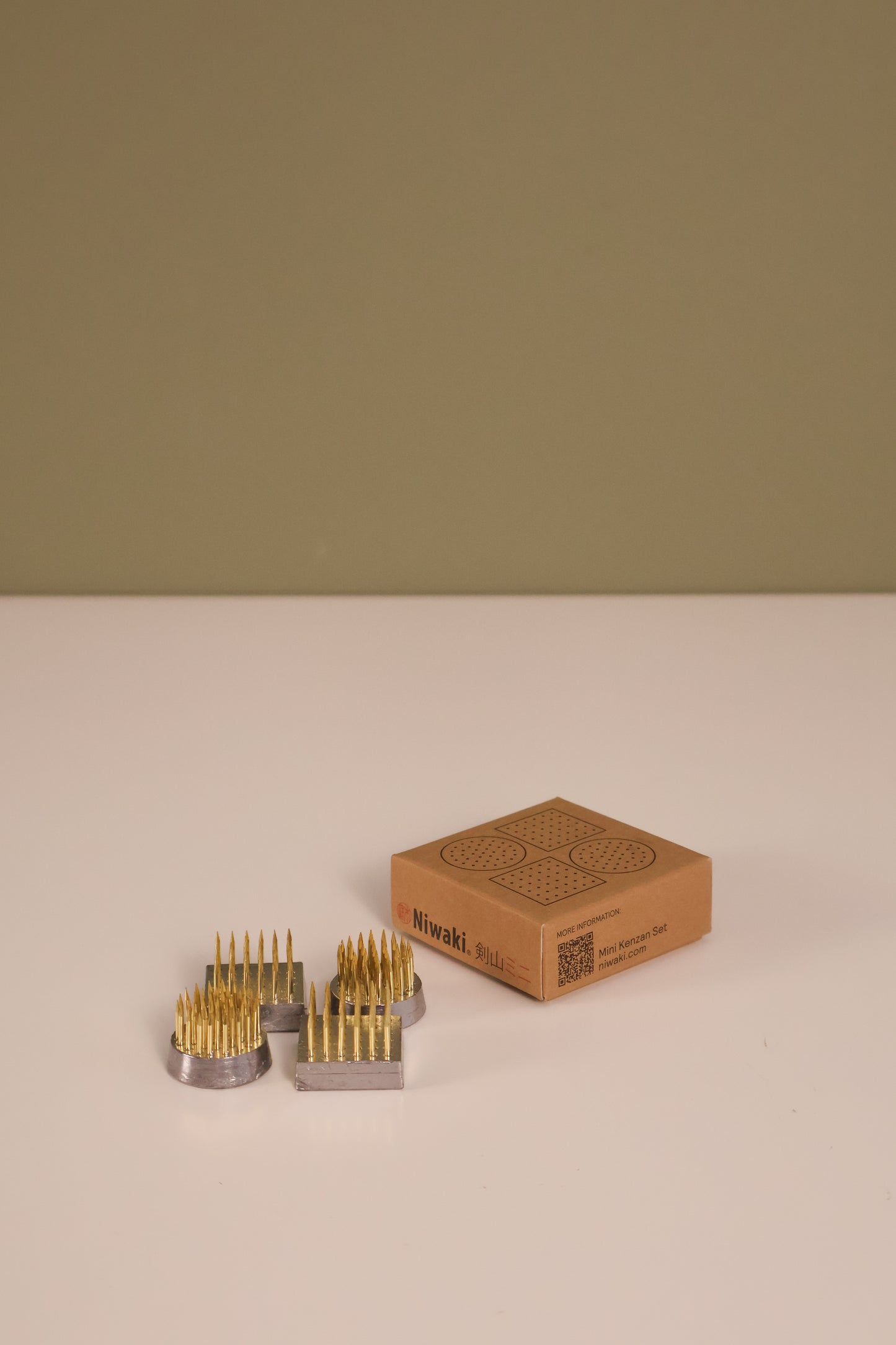 Mini Kenzan Flower Set of Four