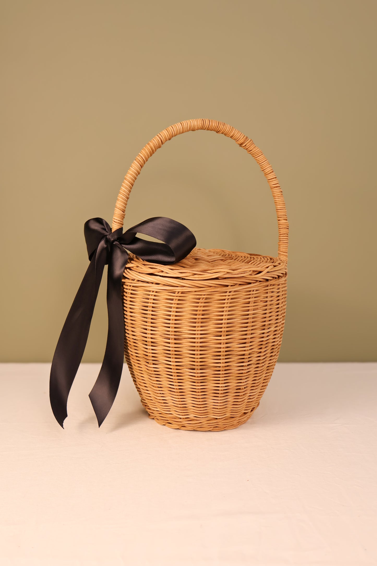 The Daphne Rattan Wicker Basket