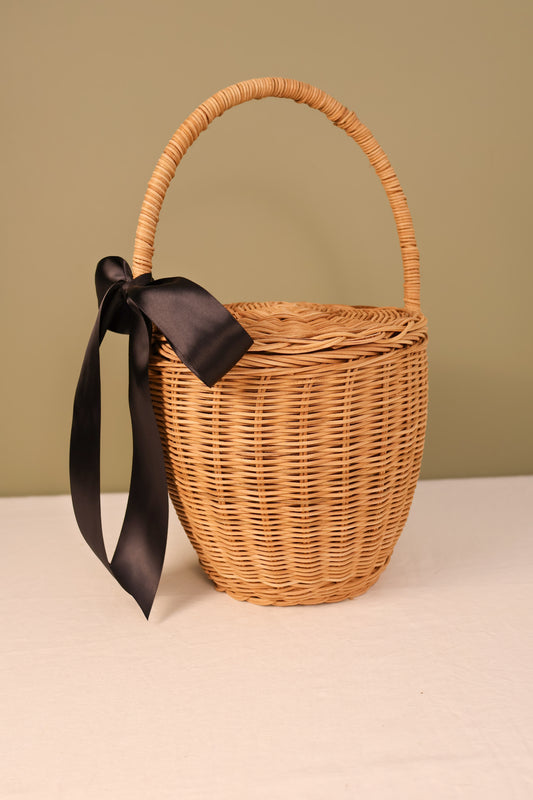 The Daphne Rattan Wicker Basket