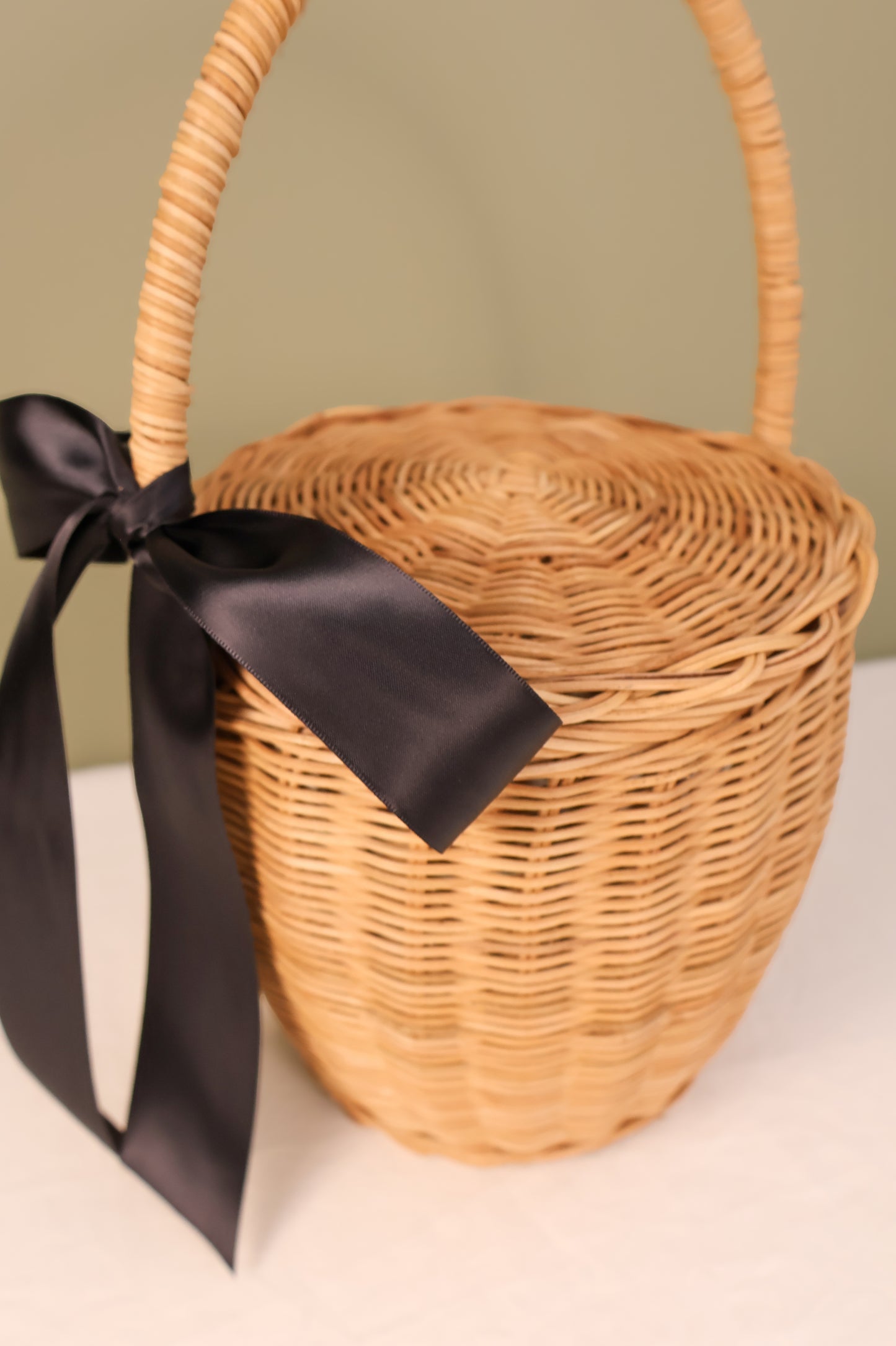 The Daphne Rattan Wicker Basket