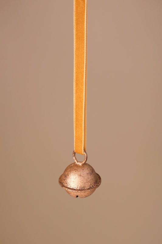 Rustic Round Christmas Bell