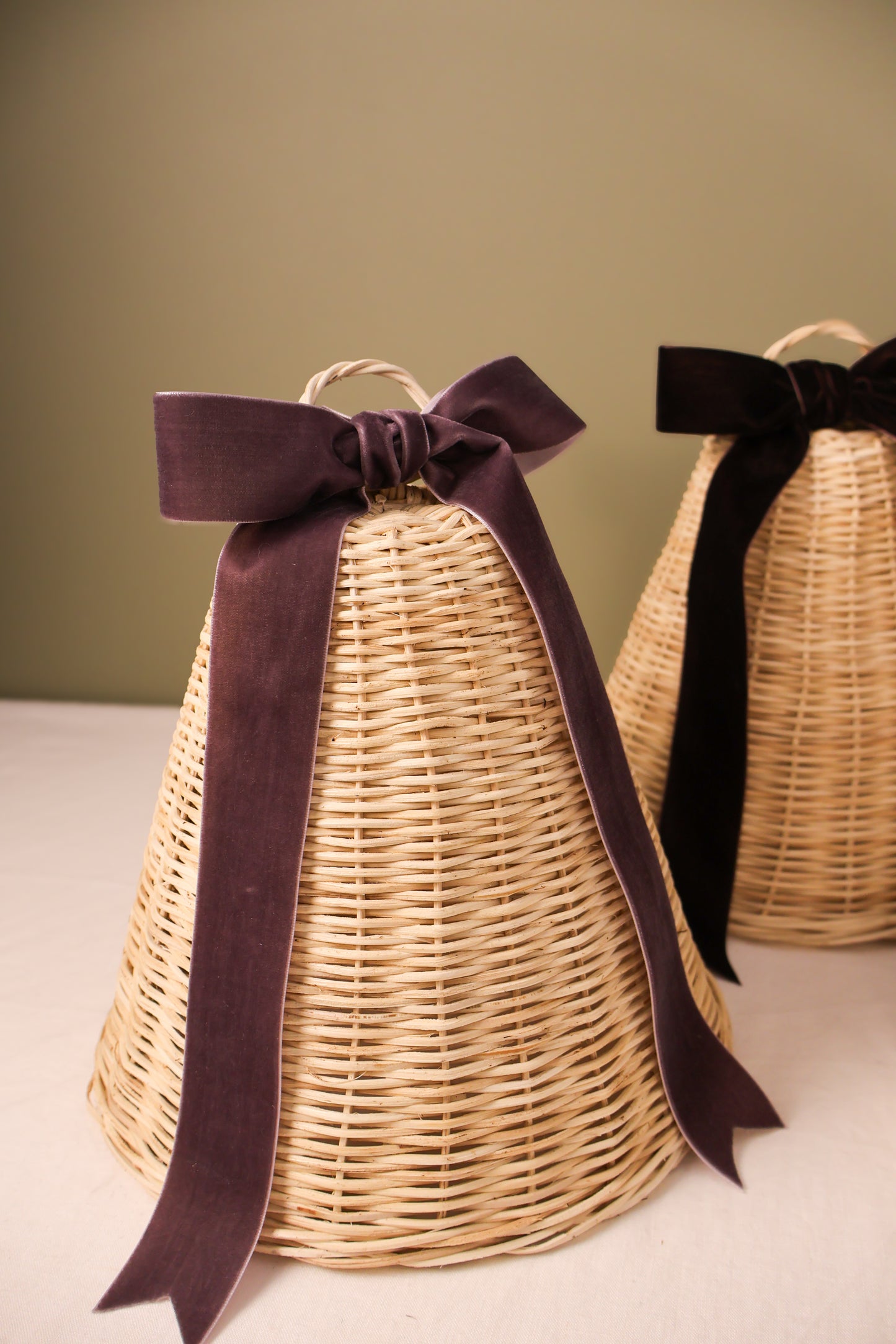 Jumbo Rattan Christmas Bell