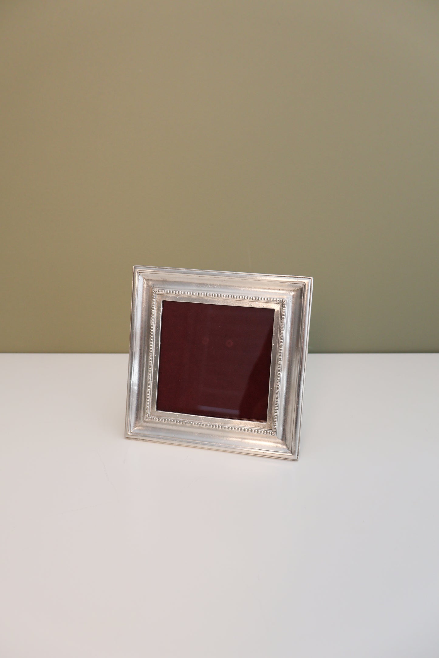 Italian Pewter Square Photo Frame, Toscana