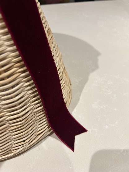 Jumbo Rattan Christmas Bell