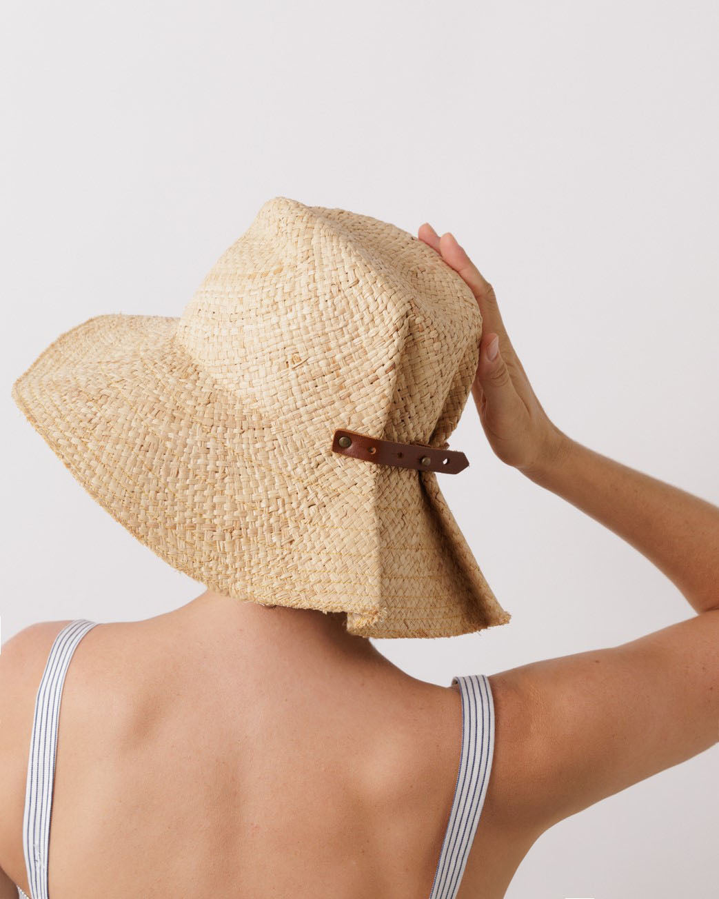 Commando Raffia Hat