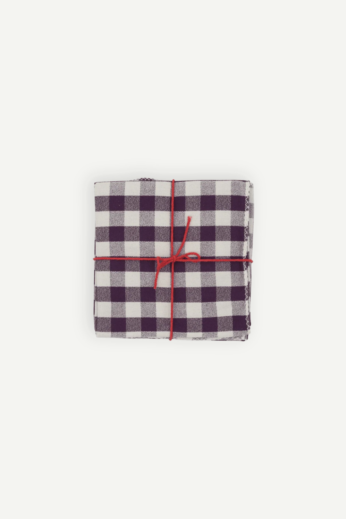 Suzette upcycled cotton napkins in Libeccio Sureau print, set of 4