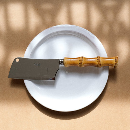 Panda Cheese Cleaver — Bamboo