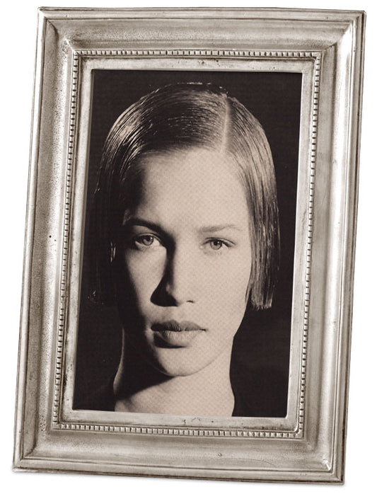 Cosi Tabellini Italian Pewter Rectangle Photo Frame