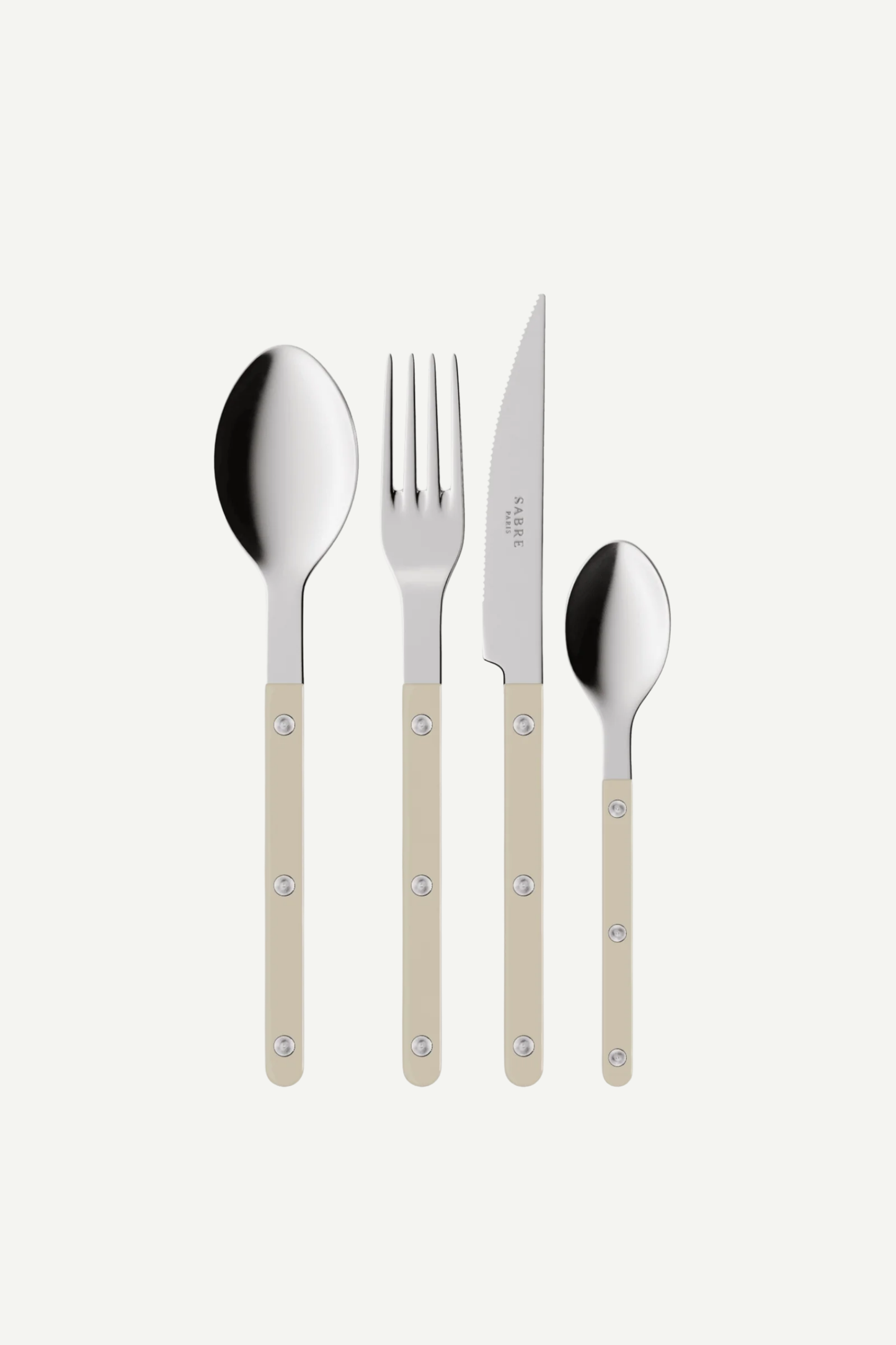 Bistrot 4 Piece Cutlery Set - Light Khaki