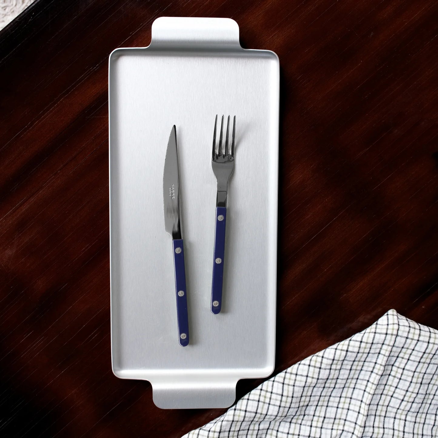Bistrot 4 Piece Cutlery Set - Navy Blue