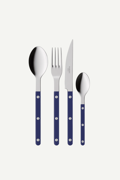 Bistrot 4 Piece Cutlery Set - Navy Blue