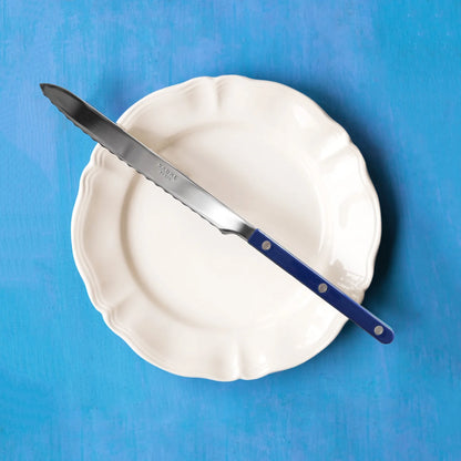 Bistrot Bread Knife - Navy Blue