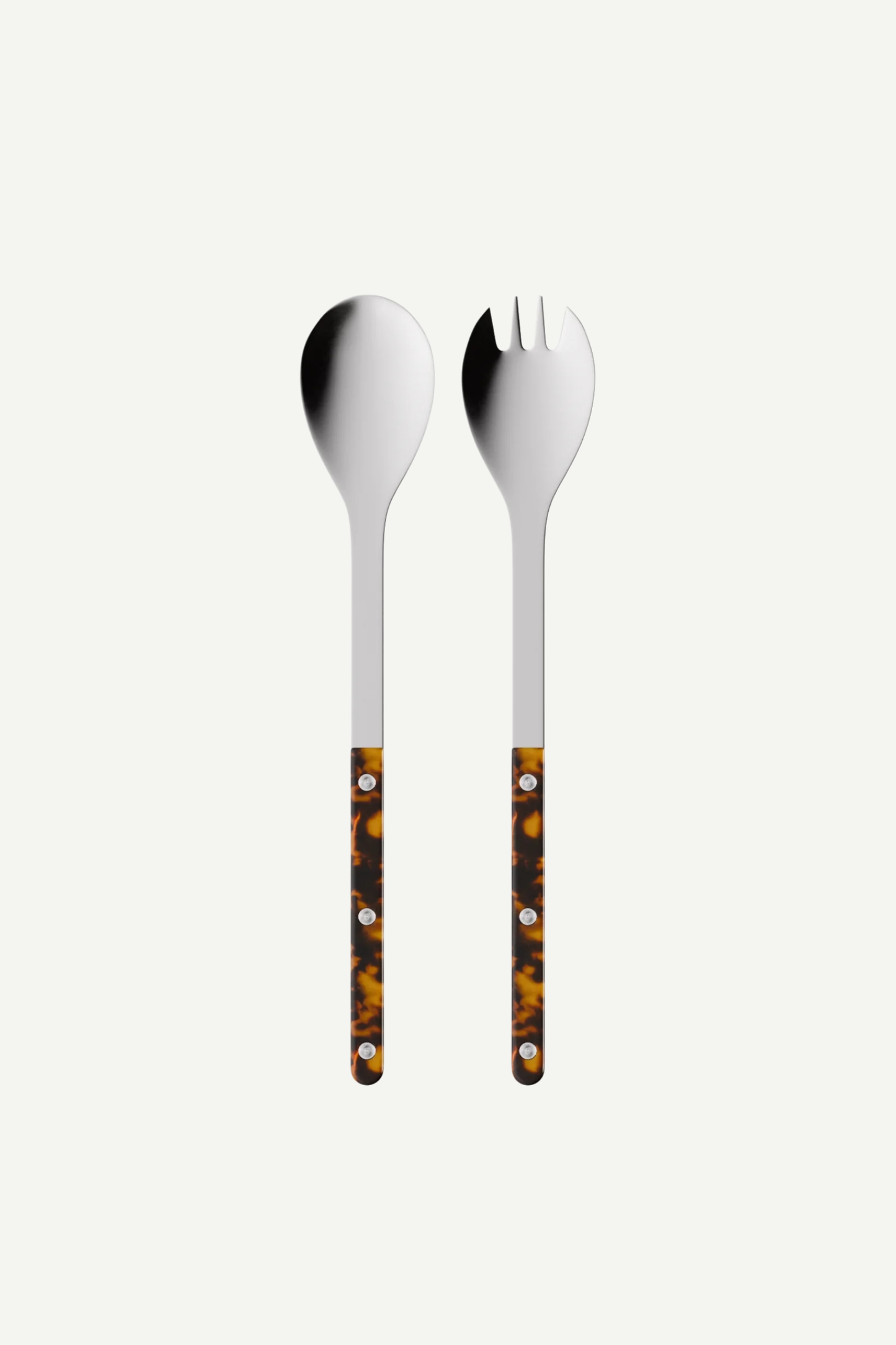 Bistrot Salad Set 2 Pcs - Faux Tortoise