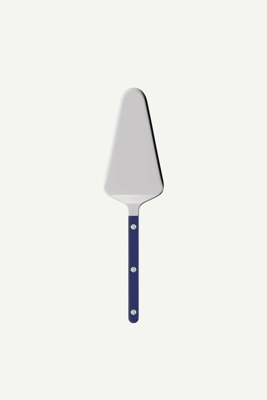 Bistrot tart server with a navy blue handle by Sabre Paris