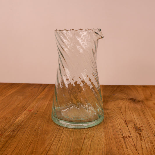 Moroccan Handmade Ripple Carafe