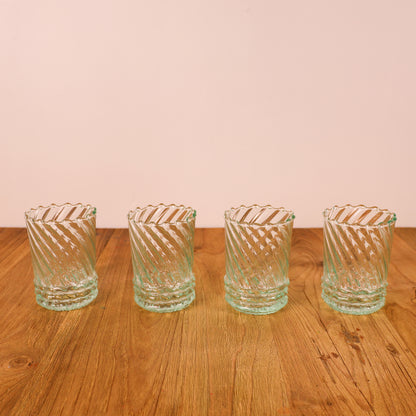 Moroccan Handmade Ripple Glass – Short