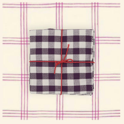 Suzette Libeccio Sureau upcycled cotton napkins, set of 4 – view 3
