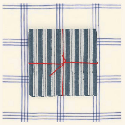 Suzette Salem Moonlight upcycled cotton napkins, set of 4 – view 3