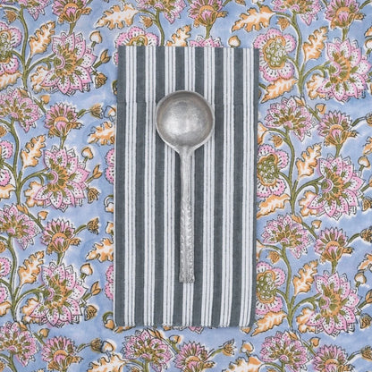 Suzette Salem Moonlight upcycled cotton napkins, set of 4 – view 2