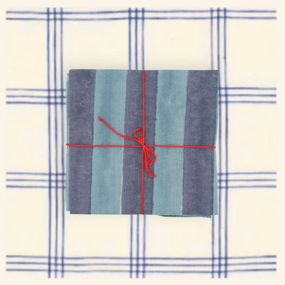 Suzette Will Moonlight upcycled cotton napkins, set of 4 – view 3