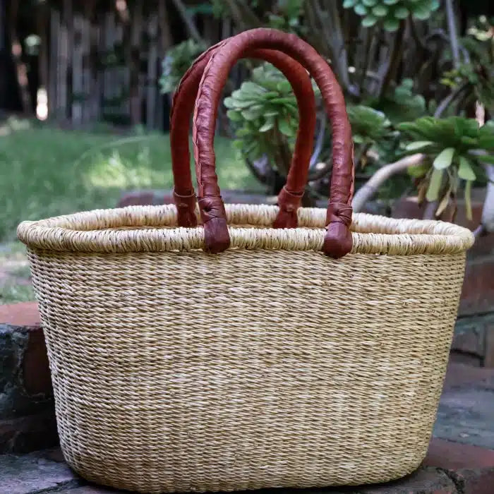 Oval Basket Bag